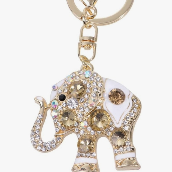 Jelwed Elephant Pendant for bag or keys NIB - Picture 3 of 5